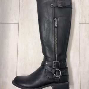 G by Guess Black Over the Knee Boots - Size 6